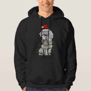 Veste À Capuche Chien de canicule mignon Père Noël Joyeux Noël