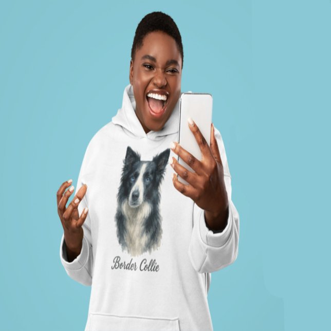 Veste À Capuche Chien de Collie (Créateur téléchargé)