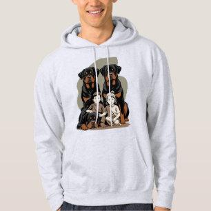 Veste À Capuche chien de garde protecteur, rottweiler