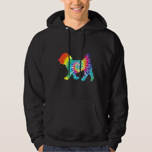 Veste À Capuche Chien en teint Hippie Maltese Retro Puppy