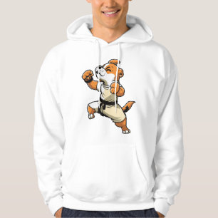 Veste À Capuche Chien Knows Karate transformé