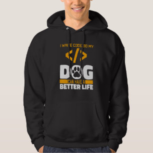 Veste À Capuche Chien programmeur ingénieur logiciel - Codage Prog