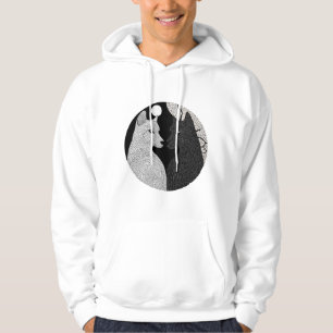 Veste À Capuche Chiens noirs et blancs