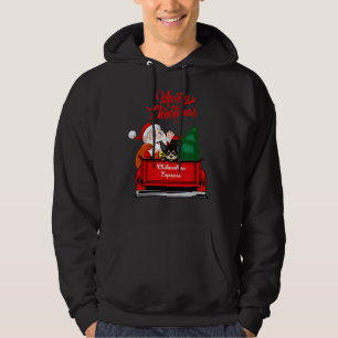 Veste À Capuche Chihuahua Chien Avec Le Père Noël En Sac Rouge