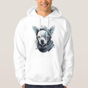 Veste À Capuche Chihuahua Cool Chien Rap Hip-Hop Gangster
