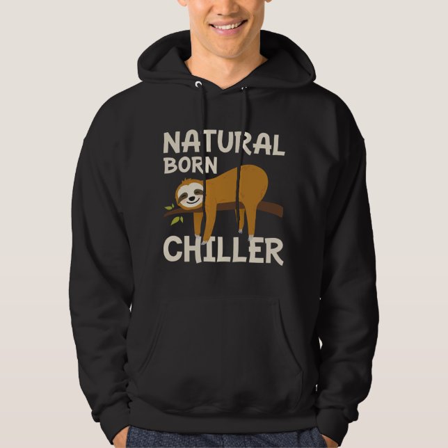 Veste À Capuche Chiller naturel né (Devant)
