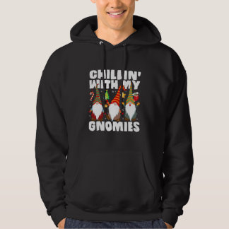 Veste À Capuche Chillin' With My Gnomes Joyeux Noël P