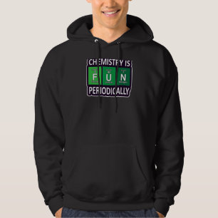 Veste À Capuche Chimie Pun Joke Humour Science Tableau périodique