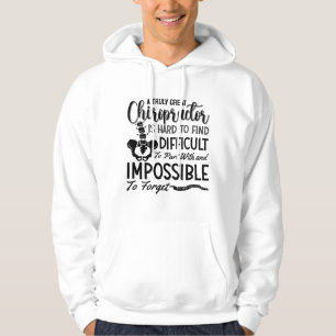 Veste À Capuche Chiropratique Chiro épine Vraiment grand chiroprat