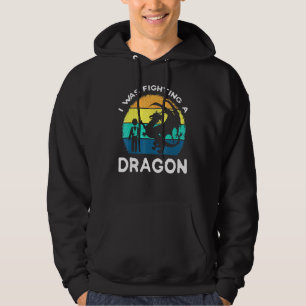 Veste À Capuche Chirurgie d'épaule cassée Dragon Blessures Récupér