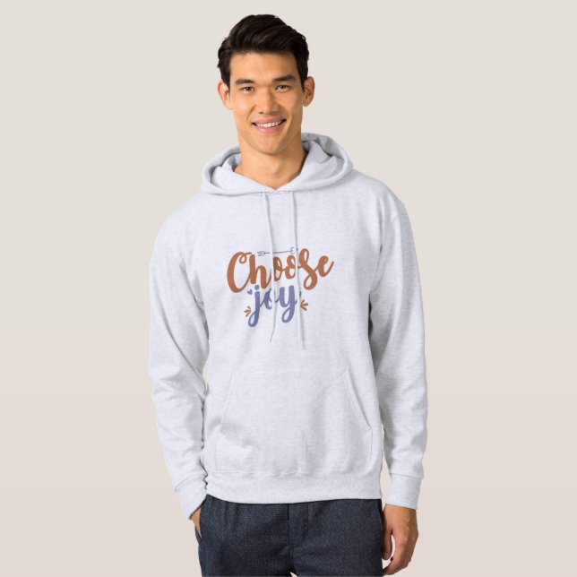 Veste À Capuche Choisissez la joie (Devant entier)