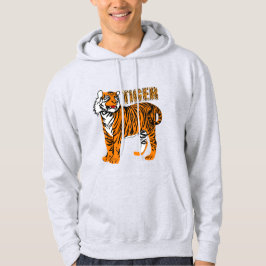 Veste À Capuche Choisissez votre couleur l Impression de tigre gén