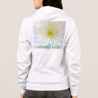 VESTE À CAPUCHE CHOOSE LIFE