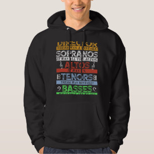 Veste À Capuche Chorale de musique chanteur