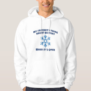 Veste À Capuche Chose préférée à propos de l'hiver