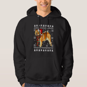 Veste À Capuche Chow Chow Chien Santa Hat Noël Vilain Noël