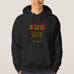 Veste À Capuche Christian 20:20 VISION Nouvel An Écriture Personna