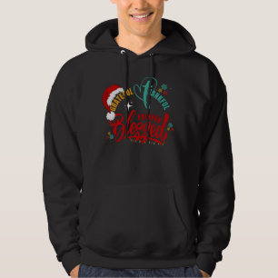 Veste À Capuche Christian GRATEFUL MERCI NOËL BÉNÉFICIÉ
