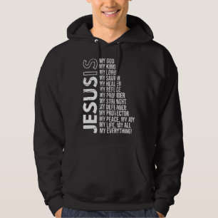 Veste À Capuche Christianisme Religion Sainte Bible Christian Jésu