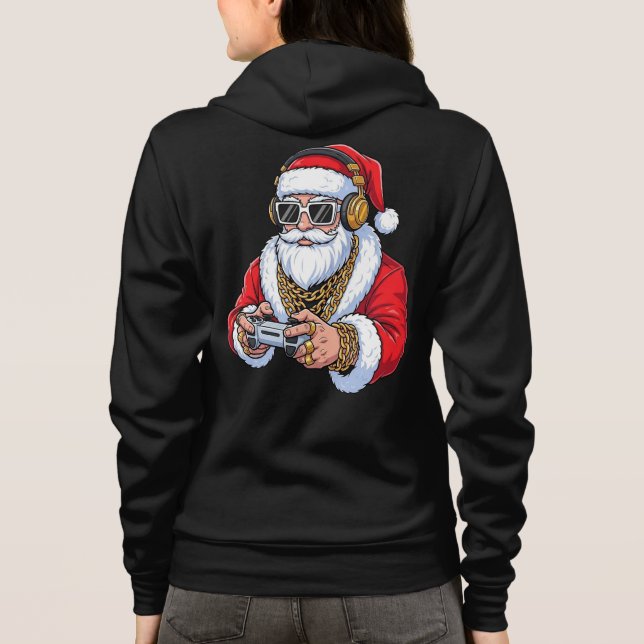Veste À Capuche Christmas Adult Full-Zip Hoodie (Dos)