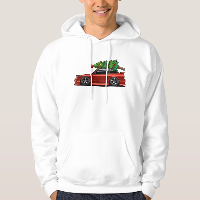 Veste À Capuche Christmas Nissan 180sx (Devant)