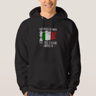 Veste À Capuche Christophers Colomb Le Premier Italien Américain P