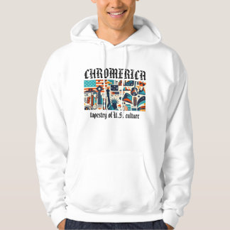 Veste À Capuche Chromerica - Tapisserie de la culture américaine g