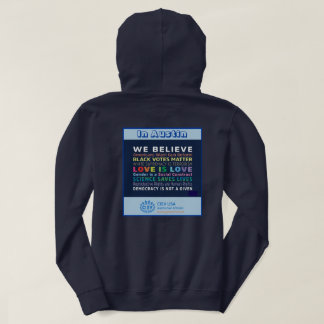 Veste À Capuche CISV Austin pour la paix