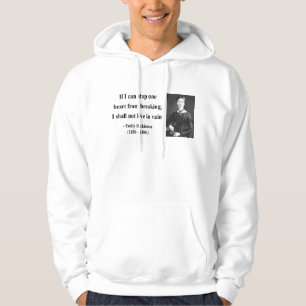 Veste À Capuche Citation 6b d'Emily Dickinson