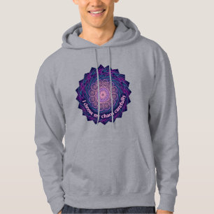 Veste À Capuche Citation de chaos neurodivergent Art de mandala au