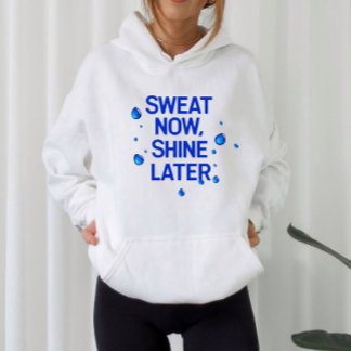 Veste À Capuche Citation de fille de gym Motivation de travail 