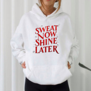 Veste À Capuche Citation de fille de gym Motivation de travail 
