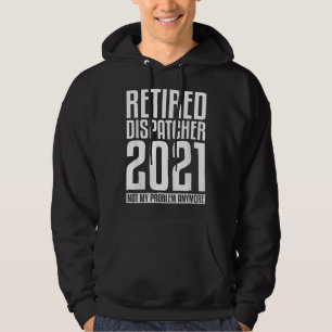 Veste À Capuche Citation drôle de retraite pour un dispatcher 911
