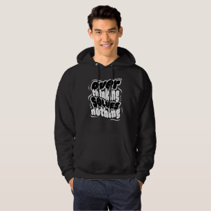 Veste À Capuche Citation : Trop Réfléchir Ne Résout Rien