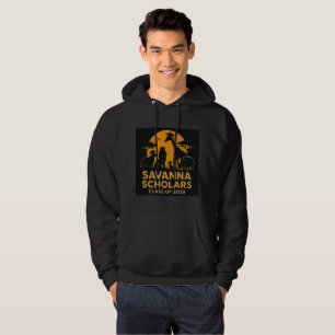 Veste À Capuche Classe de 2025 Graduation Safari Animal Design