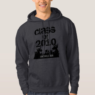 Veste À Capuche Classe de T-shirt Graduation 2010