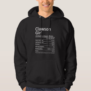 Veste À Capuche Clawson Girl Mi Michigan Funny City Accueil Racine