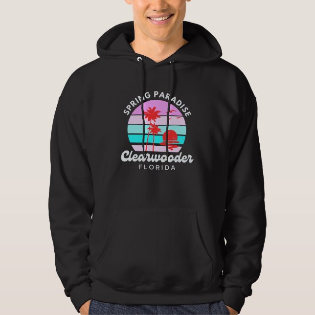 Veste À Capuche Clearwooder Florida  Philadelphia Slang Spring Par (Devant)