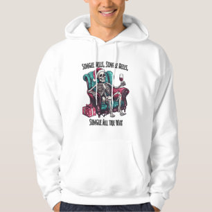 Veste À Capuche Cloches simples, simples tout le chemin - Noël drô