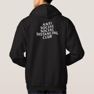 Veste À Capuche Club de dérangement social anti-social