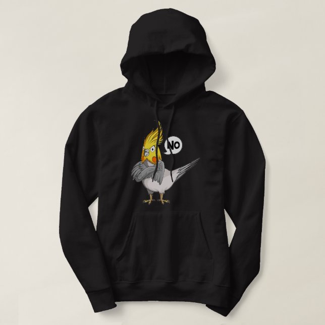 Veste À Capuche Cocktail têtu Amateurs d'oiseaux Enfants Femmes Pr (Design devant)