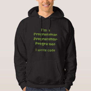 Veste À Capuche Code d'écriture