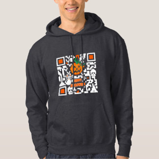 Veste À Capuche code QR Halloween