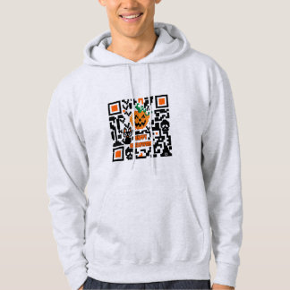 Veste À Capuche code QR Halloween