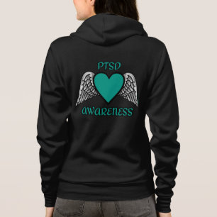 Veste À Capuche Cœur/Ailes...PTSD