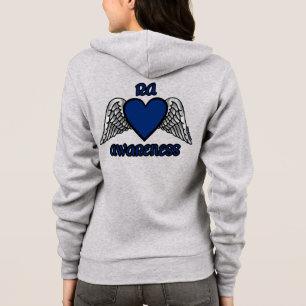 Veste À Capuche Coeur/ailes...RA