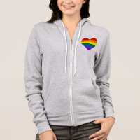 Coeur arc-en-ciel du Gay pride LGBT