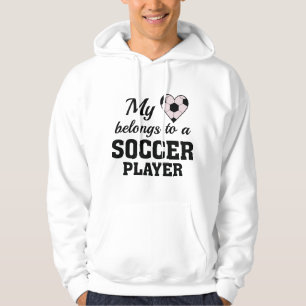 Veste À Capuche Coeur Belongs Football