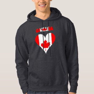 Veste À Capuche Coeur canadien