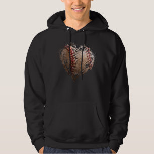 Veste À Capuche Coeur de baseball vintage Saint Valentin Garçons F